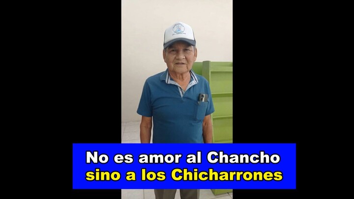 NO ES AMOR AL CHANCHO, SINO A LOS CHICHARRONES...