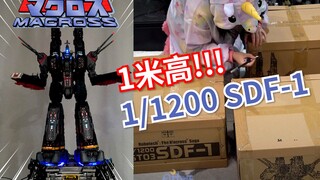 200多个灯的1/1200 SDF-1雕像音响系统！超时空要塞