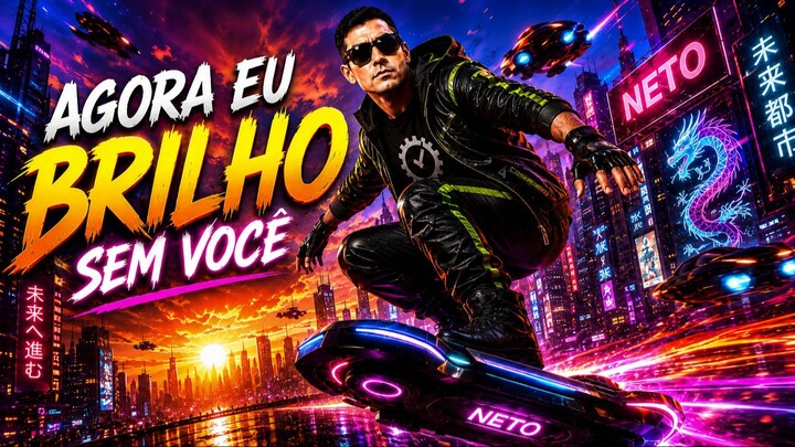 AGORA EU BRILHO SEM VOCÊ ⚡ | Synthwave Cyberpunk | Videoclipe Oficial