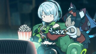【绝区零】安比与猫又的电影观赏