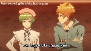 pov main game horror di roblox bareng temen yang sama sama penakut 🤣