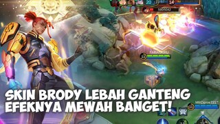 REVIEW SKIN BRODY APBREN ASLI BRO EFEKNYA MEWAH BANGET! - MOBILE LEGENDS