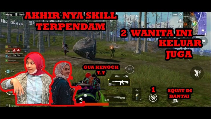 PUBG MOBILE - 2 CEWEK INI MULAI MENGGAMUK !! AUTO DI BANTAI SEMUA