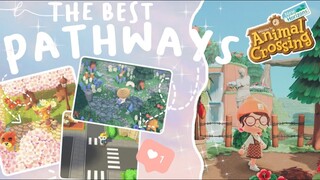 THE BEST PATHWAYS // ANIMAL CROSSING NEW HORIZONS