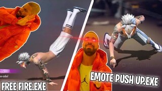 FREE FIRE.EXE - EMOTE PUSH UP.EXE