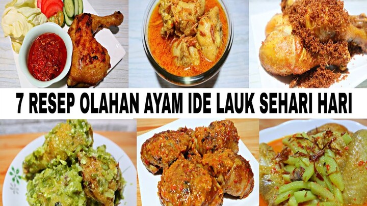 7 RESEP OLAHAN AYAM PALING COCOK UNTUK IDE MENU SEHARI-HARI  MUDAH DAN IRIT