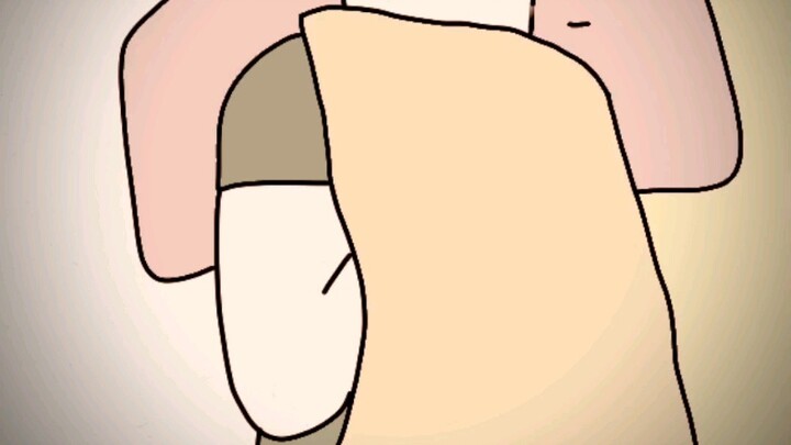Suddenly fell off a cliff while sleeping