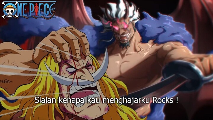 FULL SPOILER ONE PIECE 1163 ! IBLIS ROCKS D XEBEC TERLAU KUAT! DIA MENYERANG SHI