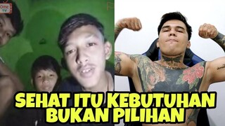 Gogo Sinaga ajari bocil hidup sehat || Prank Ome TV