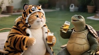 胖橘飘了，竟然惹虎哥！悲剧了吧！