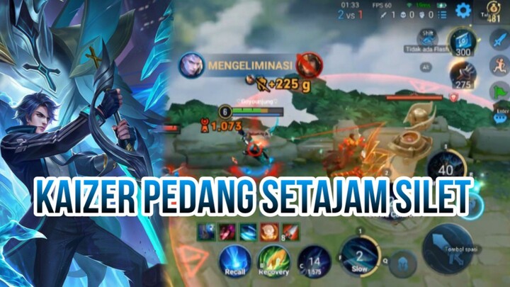 KAIZER PEDANG SETAJAM SILET