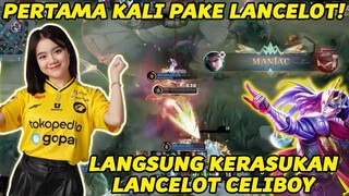 LANCELOT KAYES KERASUKAN CELIBOY?! SAMPE BANTUIN VIEWERS MANIAC!! - MOBILE LEGENDS GAMEPLAY