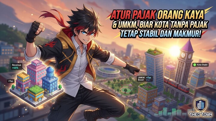 Atur Pajak Orang Kaya dan UMKM, Biar Kota Tanpa Pajak Tetap Stabil dan Makmur!