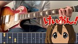 K-ON S2E1 - Yui Solo (Accurate Cover + Chord Shapes)