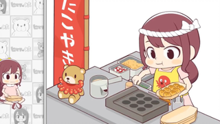 Bán buôn Takoyaki với Kuma