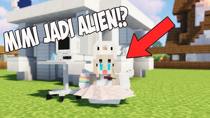 SARYU UBAH @MichelleMCL  JADI ALIEN!! KARNA GAGAL PRANK @evie ch - UNYU SERIES - MINECRAFT TAPI UNYU