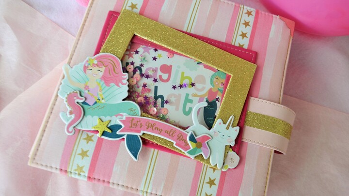 POP UP BOOK FOR GIRL / SCRAPBOOKING