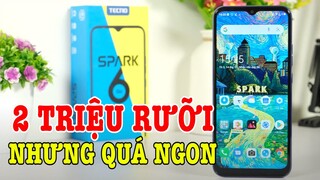 Mở hộp Tecno Spark 6 Go GIÁ 2 TRIỆU RƯỠI, PIN CỰC TRÂU