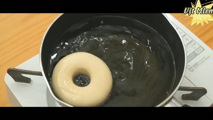 Bánh donut phủ kem đường 3 #amthuc