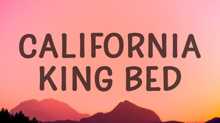 Rihanna - California King Bed (Lyrics)