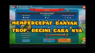 Tips Memperbanyak Troops Dengan Cepat Game Lords Mobile