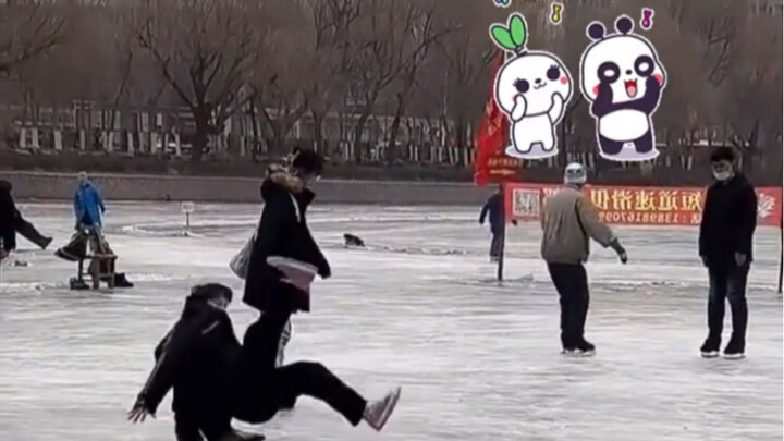 เพื่อนทางใต้เห็นทะเลสาบน้ำแข็งเป็นครั้งแรก พฤติกรรมหนึ่งทำให้เพื่อนทางเหนือหัวเราะจนคลั่ง