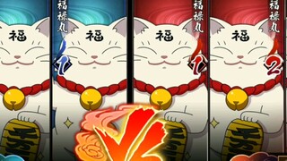 Pertarungan Tokoh Tersembunyi Seluler Naruto antara Enam Kucing Keberuntungan