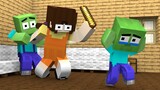 Monster School: Bad Baby Zombie and Poor Squid Doll - Sad Story | Minecraft Animation