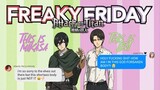 levi and mikasa switch bodies pt. 1 | a freaky friday special and it's CHAOTIC 💀 [aot]