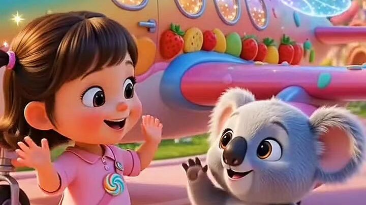 👧🦉 Candy Baby & Baby Owl Moon Rover Adventure 🌙🚙