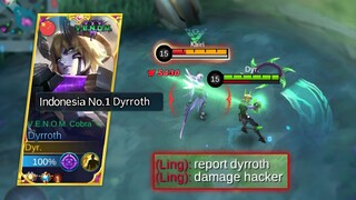 WTF DAMAGE!! DYRROTH NEW ONESHOT BUILD 😱