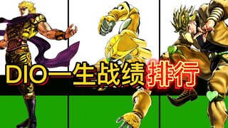 【JOJO的奇妙冒险】，DIO一生战绩排行！