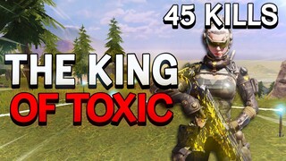 The Most Aggressive Trap MASTER | 45 Kills Call of Duty: Mobile | Battle Royale