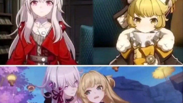 Penampilan Clara dan Hook saat sudah dewasa