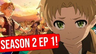 Akhirnya! Mushoku Tensei Season 2 Episode 1 DIUMHMKAN!