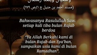 do'a rajab