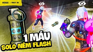 Team giải nhà Heavy cầm lựu choáng vào tử chiến 1 máu ném nhau và cái kết!! | HEAVY Free Fire