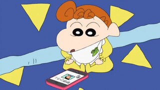 Siapa yang bisa menolak menonton episode Crayon Shin-chan sambil makan #Crayon Shin-chan