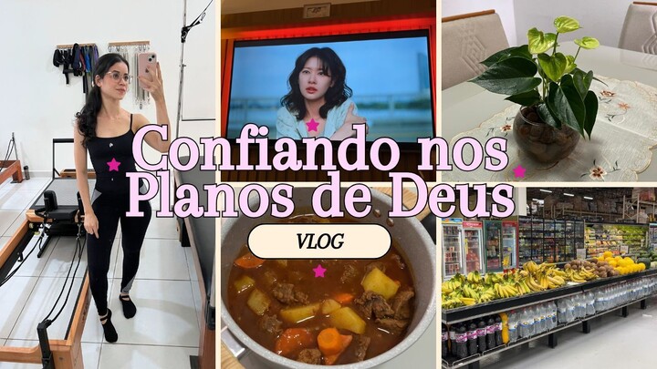 Como confiar nos planos de Deus? |VLOG de uma rotina comum💖✨