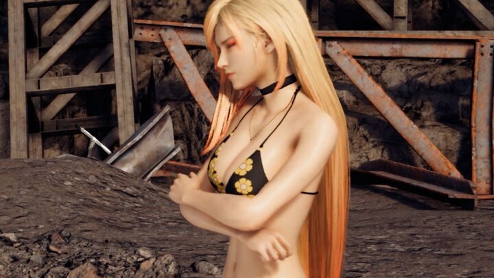 Tifa really has your swimsuit in the 3D zone not to swim but to pay for the filter