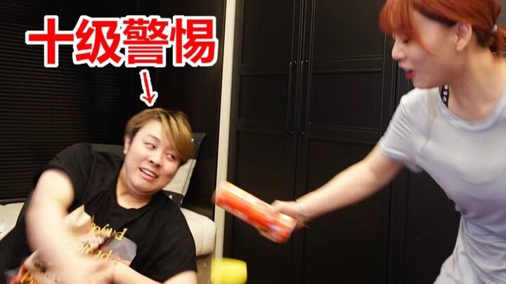 Serial Pranks | Pretend to play a prank on your boyfriend all day, keeping him on high alert...