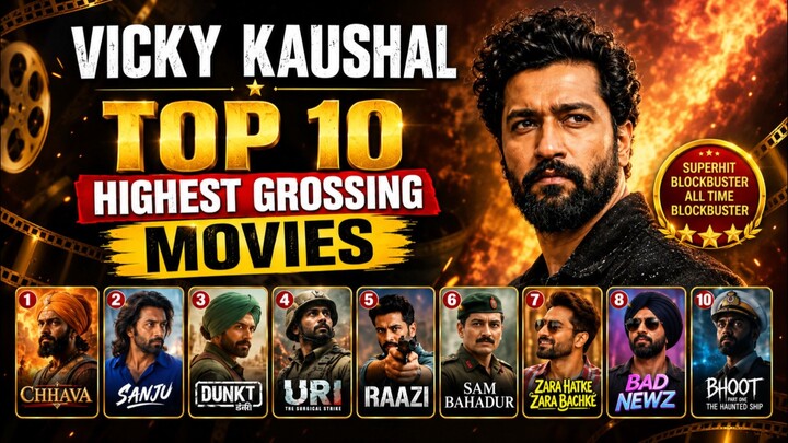 Vicky Kaushal's Top 10 Highest Grossing Movies 2026