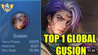 🥰TOP 1 GLOBAL GUSION. akhirnya mode sad :)ketika putus cinta