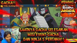 GACHA FULL UNTUK SELESAIKAN HADIAH MENCARI NINJA S CUMAN 40 TIKET AJA naruto king of ninjutsu vn