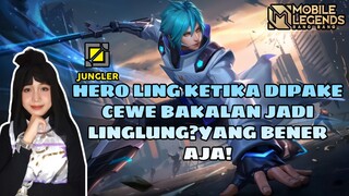 MAIN LING JADI LINGLUNG? YANG BENER AJA RUGI DONG | Mlbb Highlights