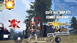 [Free Fire] Chia Sẽ Cách Cân3, Cân4, Cực Dễ Với Combo Súng Cực Mạnh, 25Kill Lấy Luôn Top1