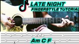 (hmmmm song) Late Night Melancholy - Rude Boy & White Cherry (Guitar Fingerstyle) Tabs + Chords