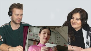 แก้มน้องนางนั้นแดงกว่าใคร | Foreigners react to Thai commercial | THAI Smile