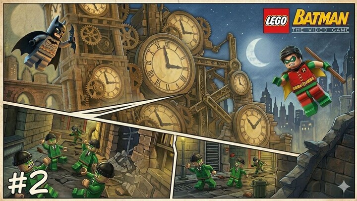 PERJUANGAN BATMAN DAN ROBINHOOD MASIH BERLANJUT-LEGO BATMAN THE VIDEO GAME PPSSPP GAMEPLAY