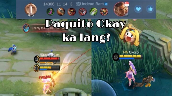 Grabe naman yung gigil mo saken Paquito?🙄 #MLBBWeirdSkin #PHBest #MLBB #MobileLegends